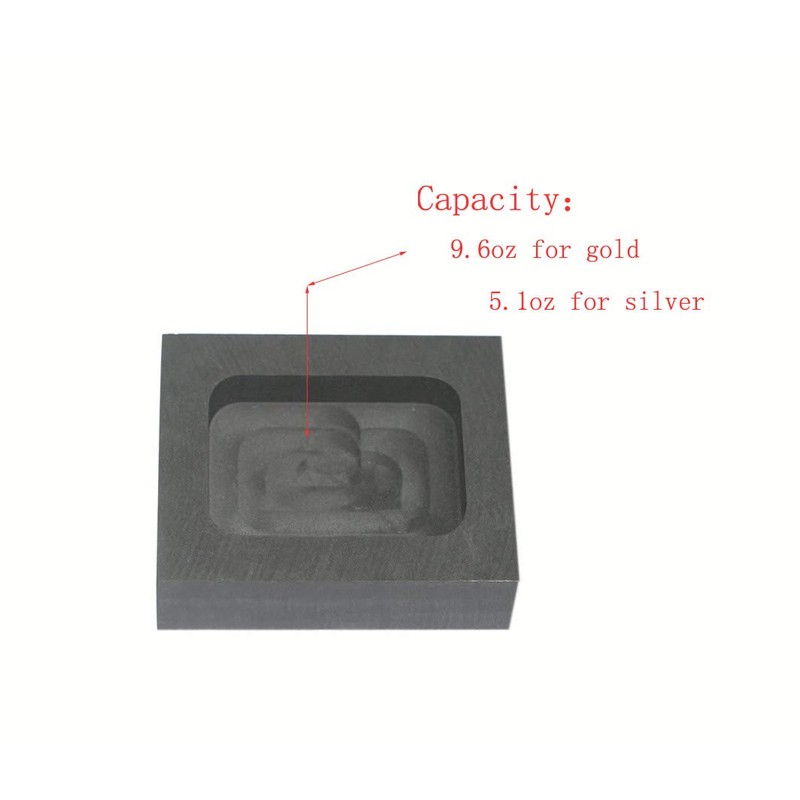 Graphite Ingot Mold Melting Casting Mould for Gold Silver Nonferrous