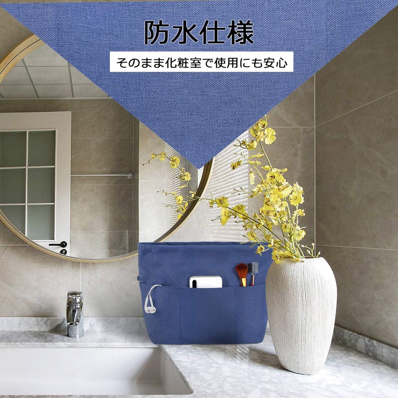 VANCORE Bag-In Bag, Small, Inner Bag, Freestanding, Lightweight, Back-in-Back, Waterproof,