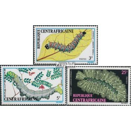 Central African Republic 318-320 (complete.issue.) unmounted mint/never hinged ** MNH 1973 Crawler (Stamps for collectors) Butterflies