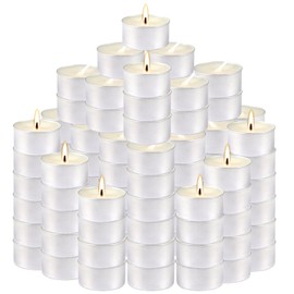 50 Pcs Tea Light Candles Tealights for Wedding Dinner Birthday Party Valentine, Blue