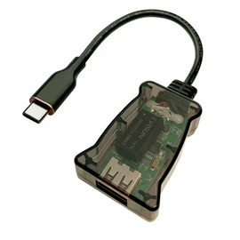 DSD TECH SH-G01C USB-C 480M High Speed Isolator(0.5FT)