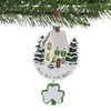 Kurt Adler "bless This Irish House" With Dangle Shamrock Ornament