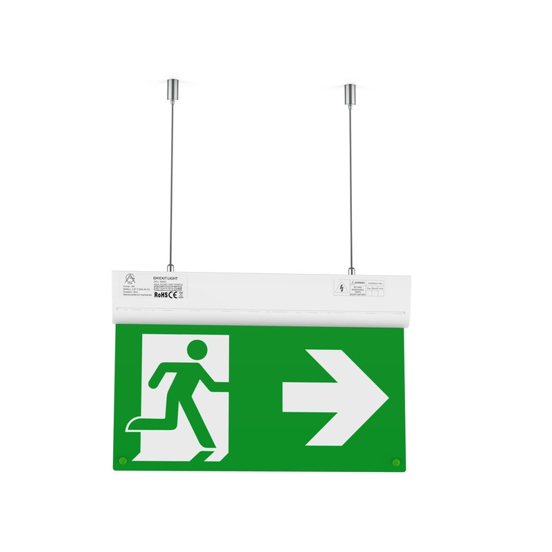 VGTECH Exit IP42 Continuous Light LED Emergency Light Emergency Exit