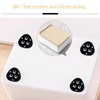 Small Adhesive Casters Wheels for Appliance: 8 Pcs Kitchen Counter