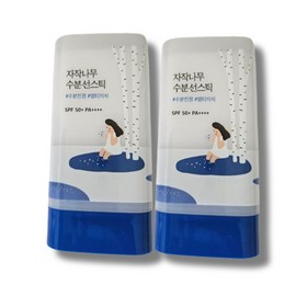 Round Lab Birch Moisture Sun Stick 19g 2pcs / 라운드랩 자작나무 수분 선스틱 19g 2개