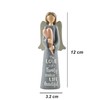 Blossom Bucket Love of Family' Angel W/Heart Home Decoration