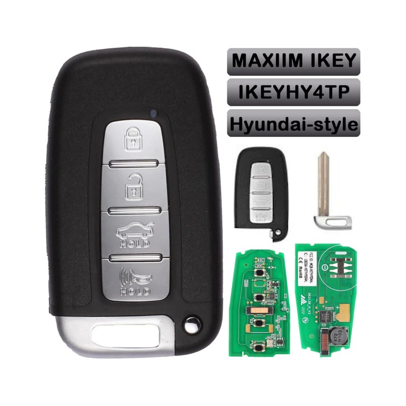 Autel Universal Autel iKey Smart Key Premium Style 4 Button
