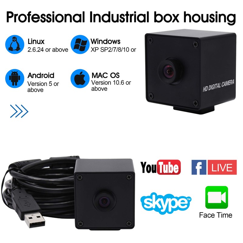 G Autofocus usb Camera 1080p Wide Angle Webcam,2mp 100degree No