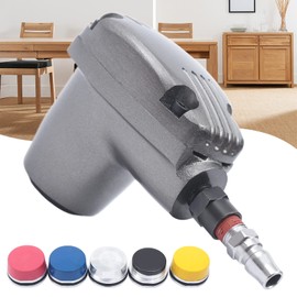 Pneumatic Palm Hammer Air Flat Hammer Tool, Hand-held Pneumatic Hammer with 6pcs Hammerheads, 1000 Times/Minute