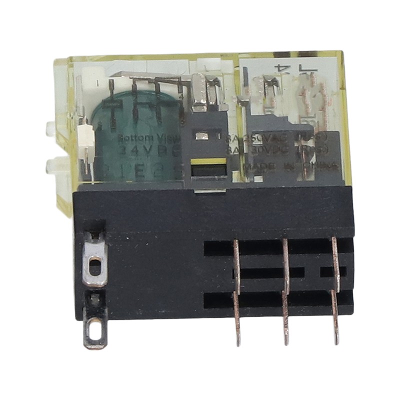 10Pcs Power Relay Miniature Thin Electronic Component 2 NO 2