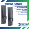 IRONTITE® 2 Pack Heavy Duty Gate Hinges with 12mm Pin