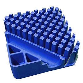 Your Nest Craft Organizer for Rulers, Scissors, Rotary Cutters and More - Bluebird Blue