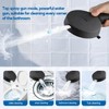 Botare Black Shower Head with Handheld Spray Combo 2 in