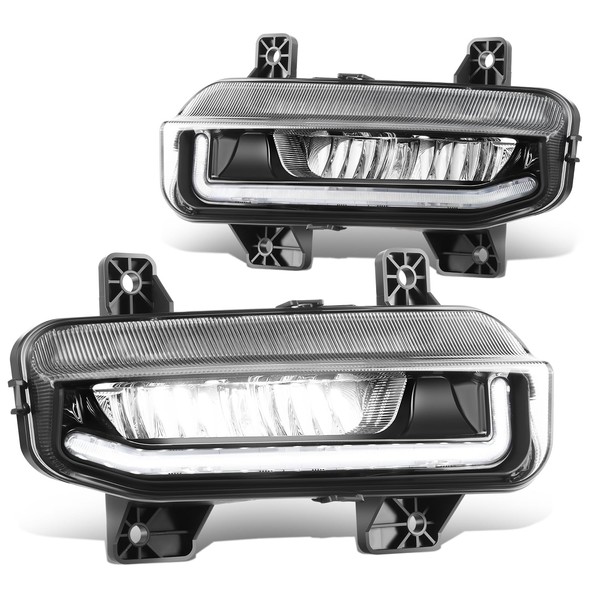 DNA MOTORING Pair of LED Fog Lights Startup Sequence Light