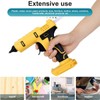100W Hot Melt Glue Gun Fast Heating Battery Powered Cordless