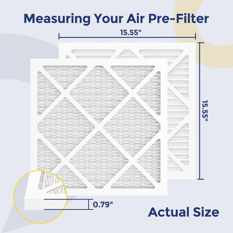 HEPA 500 Air Scrubber Filter Compatible with Mounto AF500 Drieaz