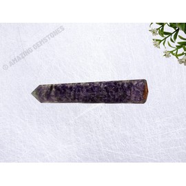 Amethyst Crystal Orgonite Towers ~ Natural Healing Crystal Point Obelisk for Reiki Healing and Crystal Grid (2" to 3" Inch, Pack of 1)