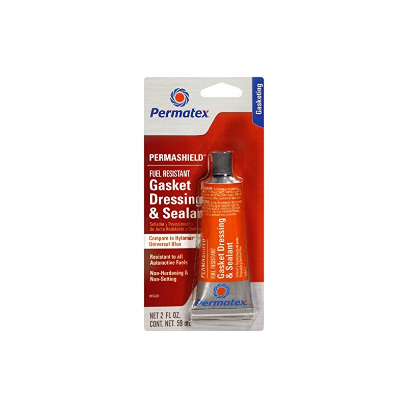 Permatex 85420 Permashield Fuel Resistant Gasket Dressing & Sealant, 2