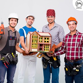 BISMAADH Bamboo Cotton Sikh Symbol Khanda Printed Patka Durag Headcover Skull Cap Beanies (Black)