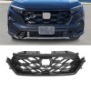 Stunning Front Upper Grille Glossy Black For 2023-2024 Honda CRV