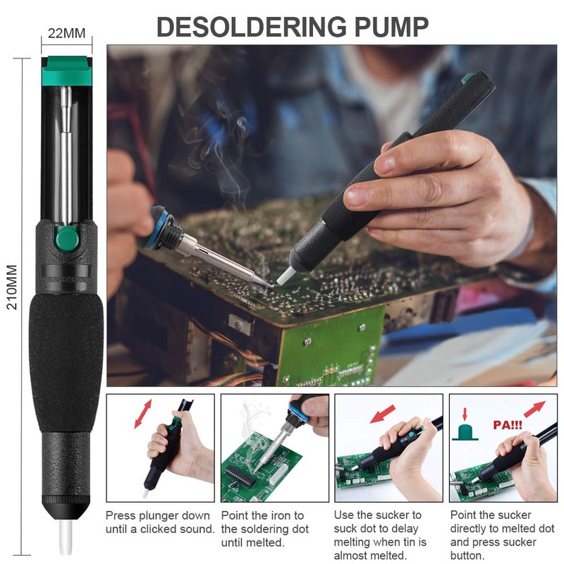 Soldering Iron, Soldering Kit, 19-in-1 60w Soldering Iron Kit Electronics