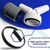 HAOBIN Dishwasher and Washing Machine Drain Adapter Washing Machine Drain