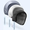 Casco de Scooter de Cara Abierta con Visera, Cascos Motocicleta