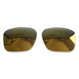 POLARLENS Polarised Replacement Lenses for Oakley Latch Square Sq - Compatible with Oakley Latch Square Sq Sunglasses (Bronze Gold)