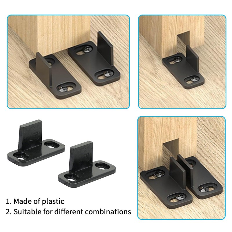 GVSS 2 x Sliding Door Guide, Floor Guide for Sliding