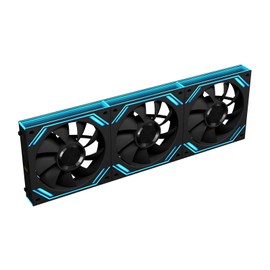 G120Pro Triple Pack 120mm Daisy Chain Connection ARGB Forward Case Fans, for Computer Case Cooler