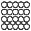 sourcing map Nitrile Butadiene Rubber NBR O-Ring 5.28 mm Inner