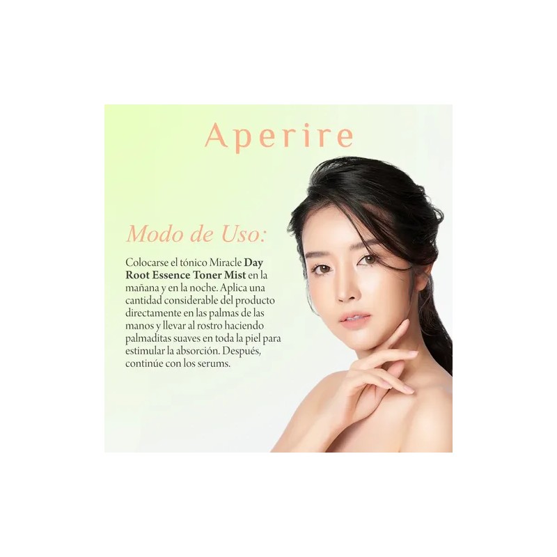 Aperire Miracle Day Root Essence tónico coreano 150 ml, firmeza