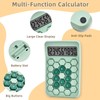 Valtiner Cute Calculators Desktop, 12 Digit Basic Calculator with Hexagonal