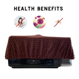 Live Easy - CPAP Dust Cover - CPAP Hose Cover - Protect Your CPAP Machines for Sleep Apnea - CPAP Cleaning Supplies - CPAP Accessories - Cleaner Machine & Better Sleep - CPAP Cover (Dark Brown)