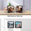 Giftgarden 6x6 Picture Frame Black, 6 by 6 Thin Square