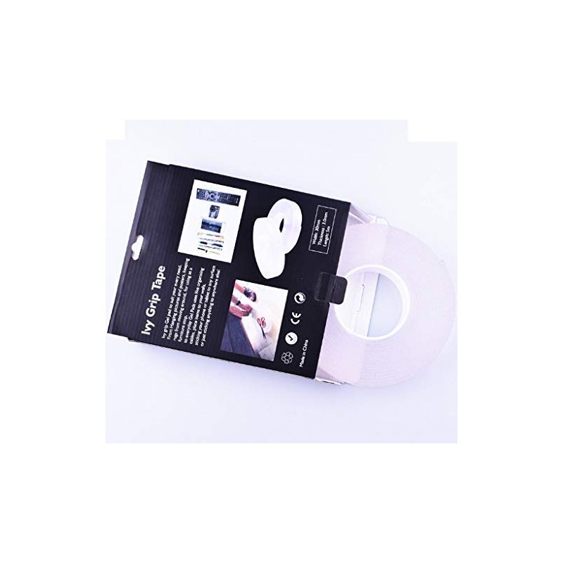 Peakhill White Polyester Ivy Grip Tape, Multipurpose High Strength Double
