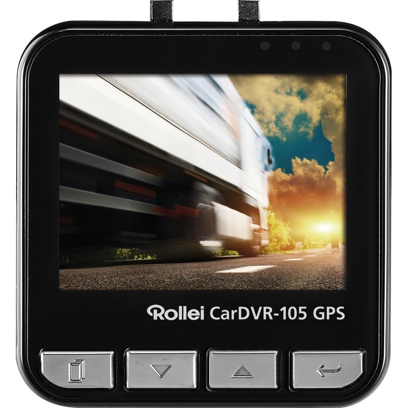 Rollei CarDVR-105 GPS Sports Car Camera - Black