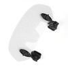 Universal Motorcycle Adjustable Clip On Windscreen Wind Deflector Windshield Accessories
