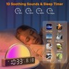 AFEXOA Sunrise Alarm Clock, Wake Up Light with Sunrise Simulation,