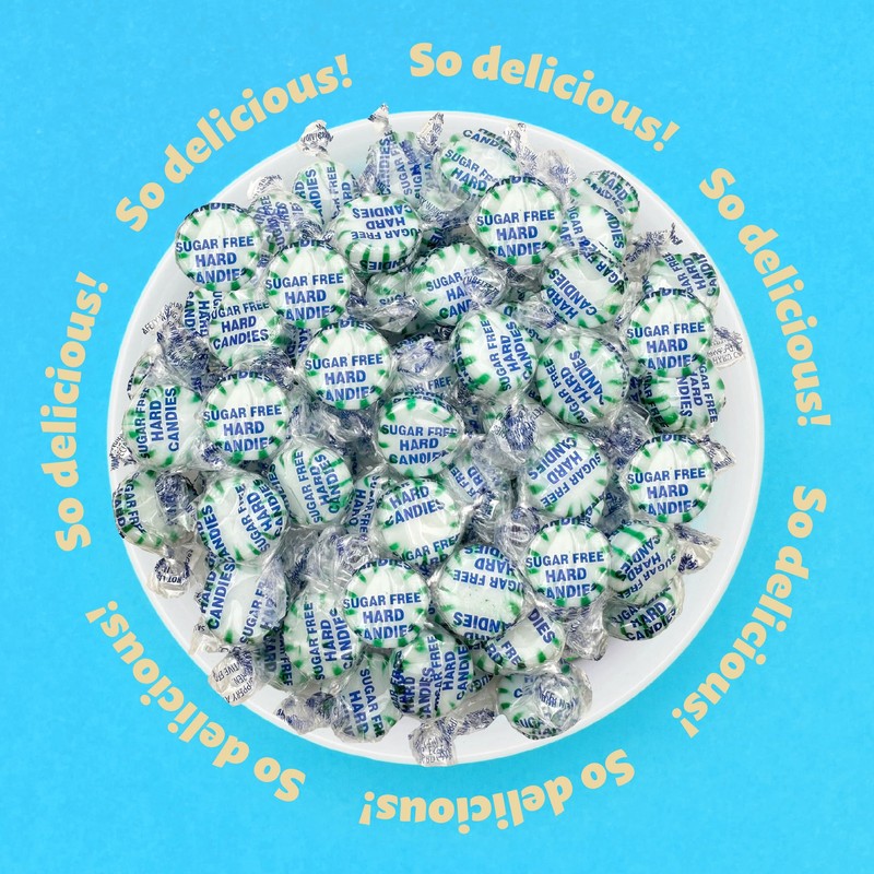 Sugar-Free Starlights Spearmint Hard Candy, 1-Pound Pack