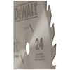 DEWALT Circular Saw Blade 7-1/4-Inch, Carbide 24 Tooth (DW3577C)
