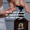Dr. Squatch Men's Natural Lotion Non-Greasy Men's Lotion - 24-hour