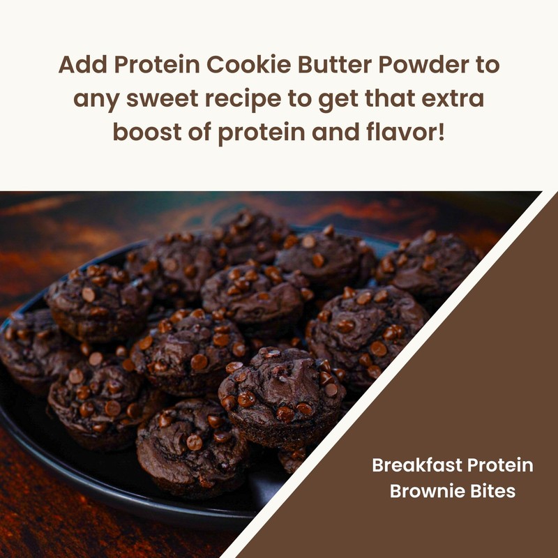 Flex Vegan Protein Cookie Butter Powder - Brownie Batter |