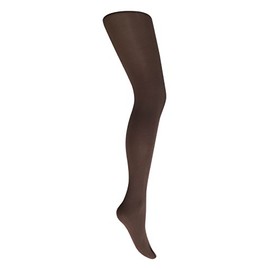 MYSASI Women's 100 Denier Thick Opaque Coloured Fashion Tights (XL, Brown)