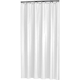 Sealskin Granada Shower Curtain, PEVA, White, 120 x 200 cm