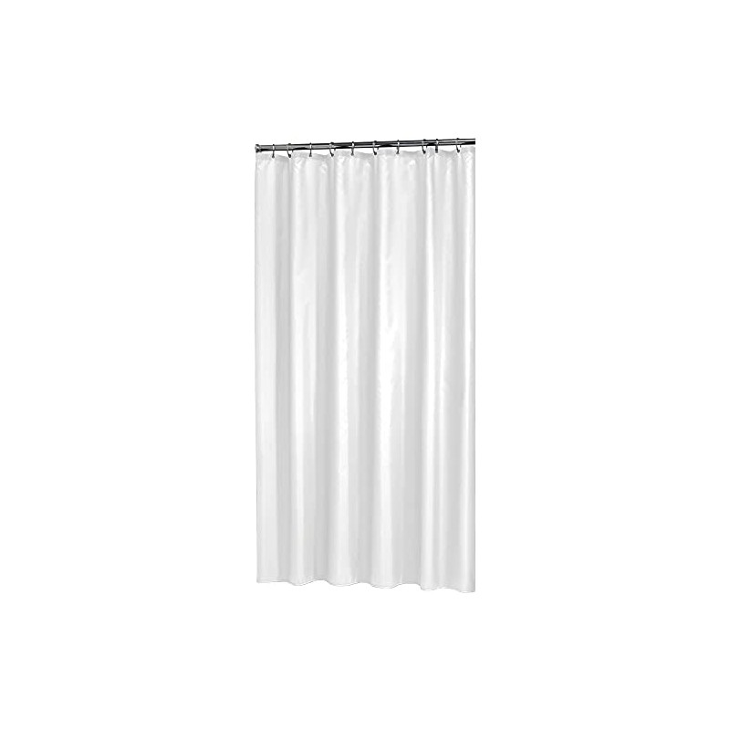 Sealskin Granada Shower Curtain, PEVA, White, 120 x 200 cm