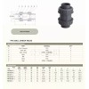 ERA New Sch 80 PVC 1 Inch True Union Ball