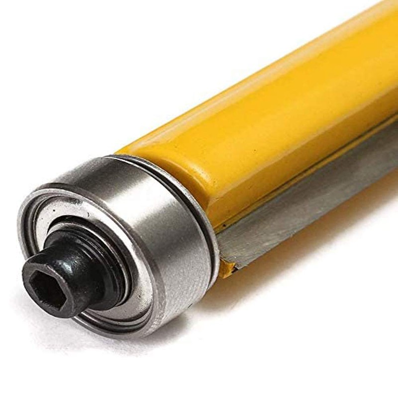 Mesee 2Pcs Top and Bottom Bearing Flush Trim Pattern Router