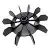 Black Direct-on-Line Air Compressor Fan Blade Replacement Accessories Plastic Motor