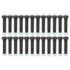 Trailer Axle Shackle Bolt,24PCS Spring Shackle Bolt with Locknut Steel